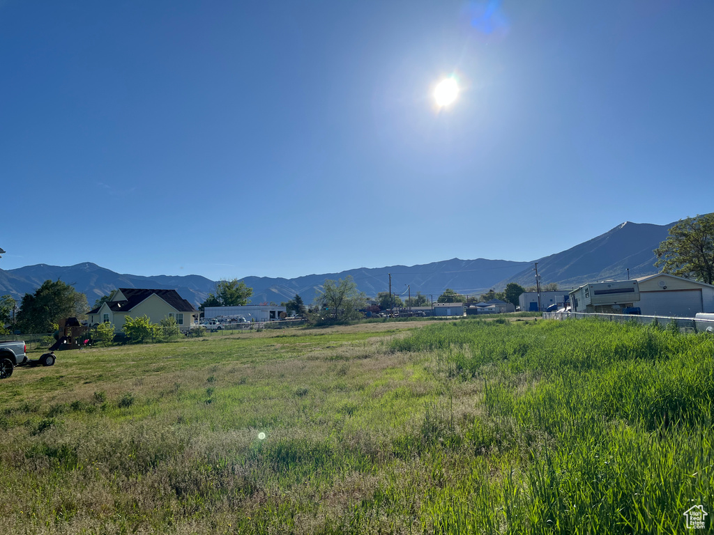 View of mountain backdrop
