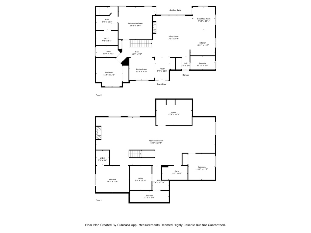 Floor plan / room layout