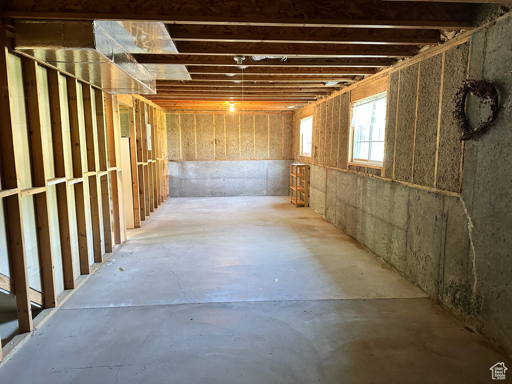 View of basement