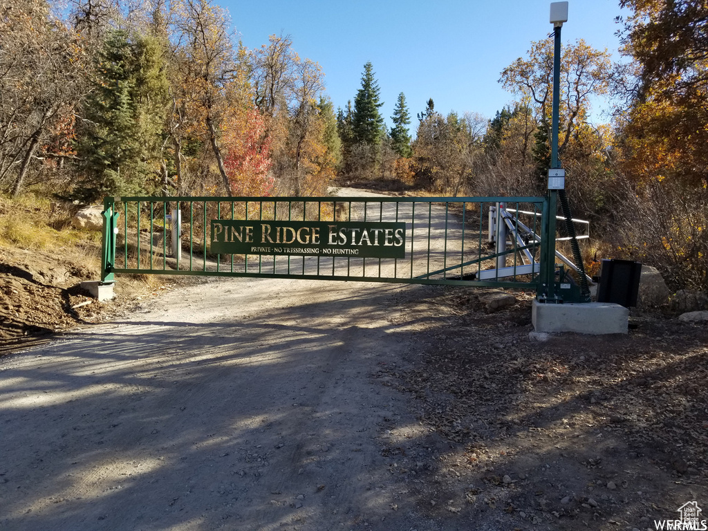 View of gate