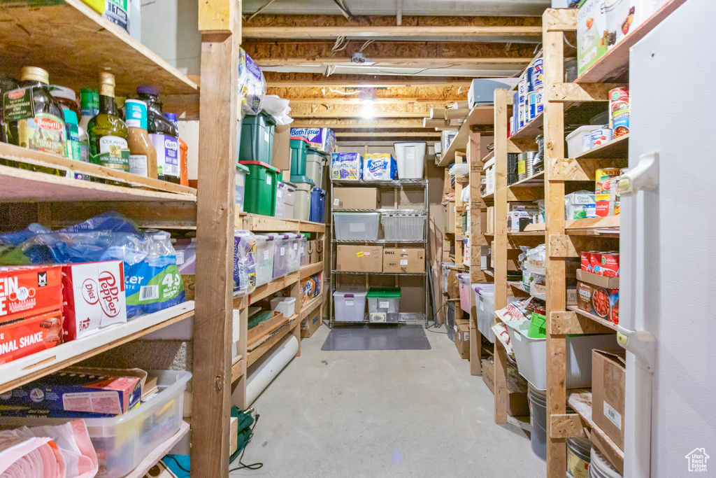 View of storage area