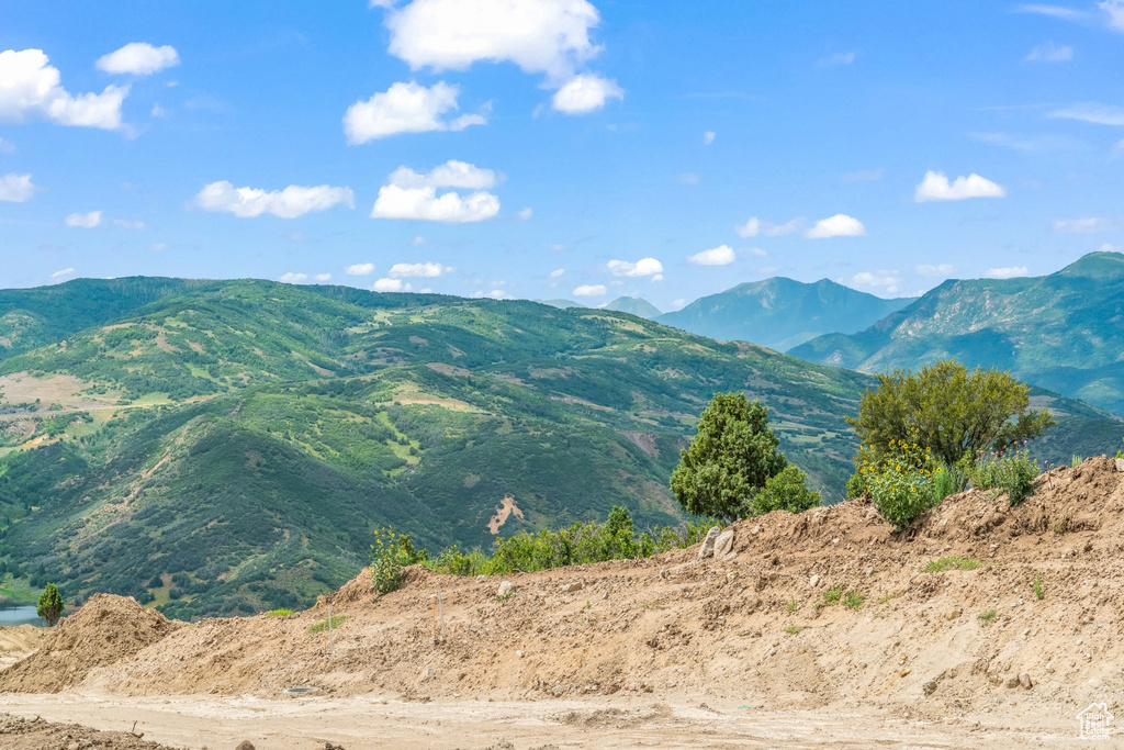 View of mountain backdrop