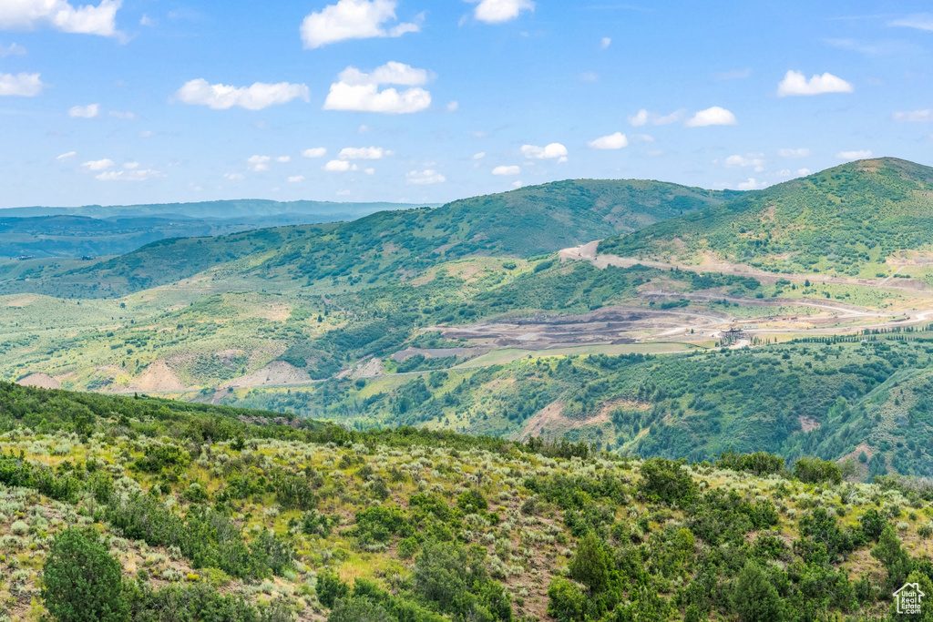 View of mountain backdrop