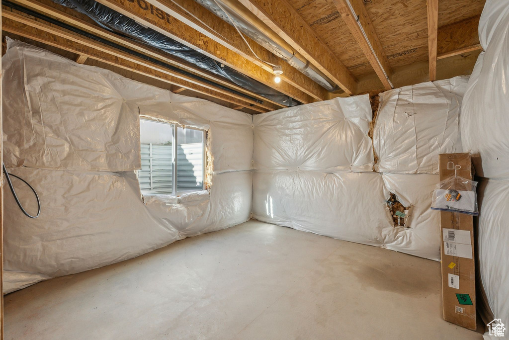 View of basement