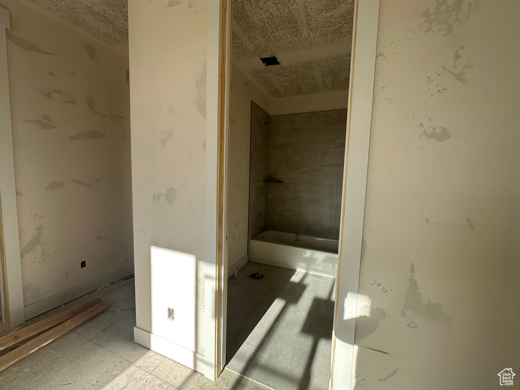 View of full bath