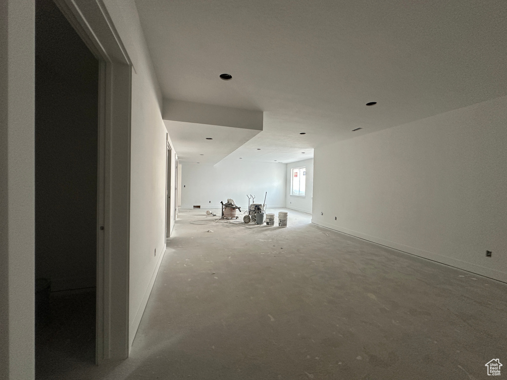 View of spare room