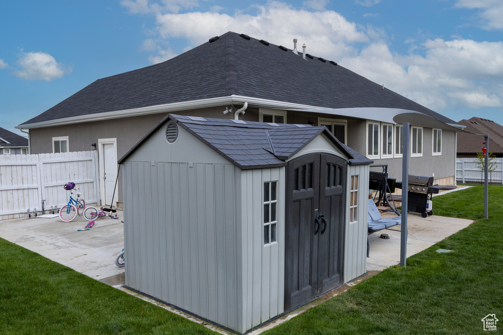 View of shed