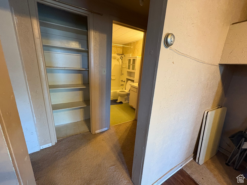 View of closet