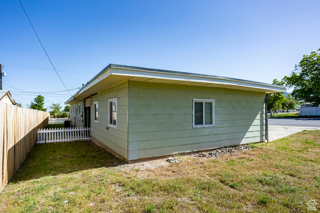 View of side of property