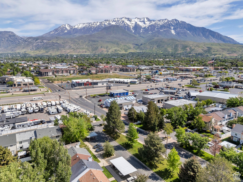 Aerial view of mountains