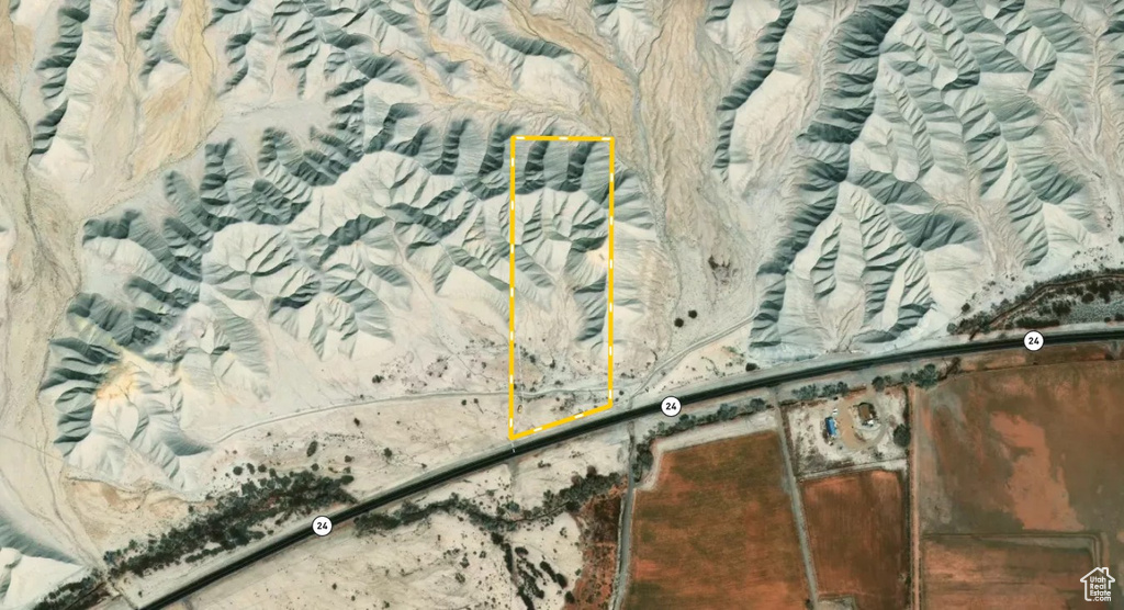 Map / location featuring property boundaries highlighted