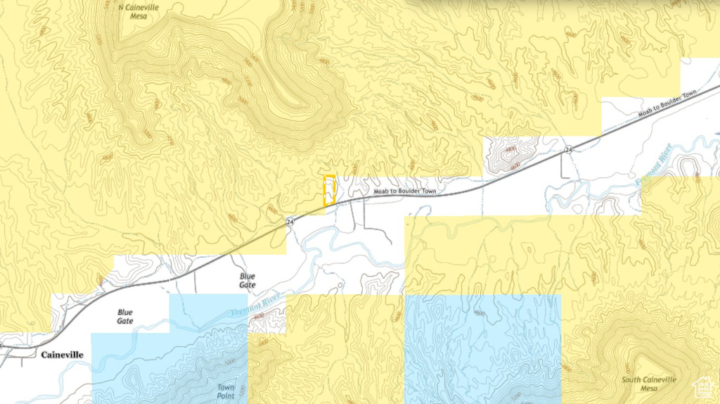 Map / location of property area