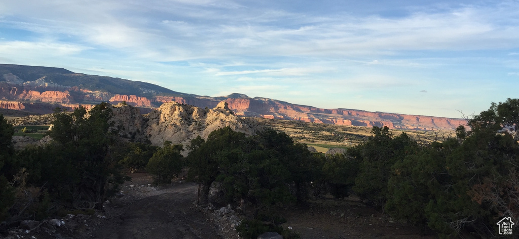 View of mountain backdrop