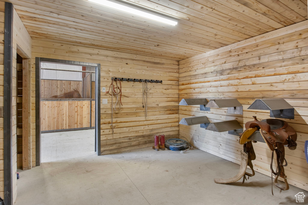 View of stable