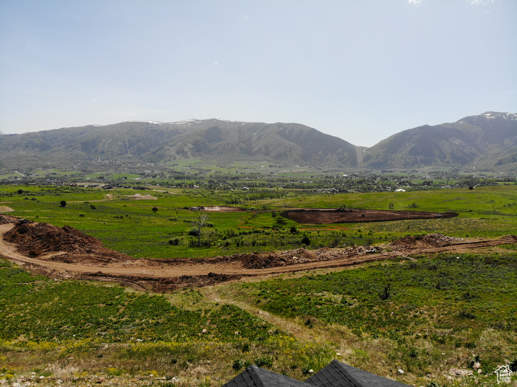 View of mountain backdrop