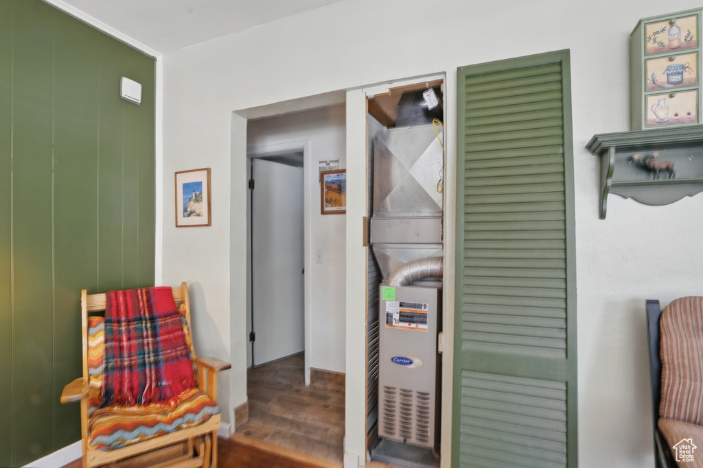 View of utility room
