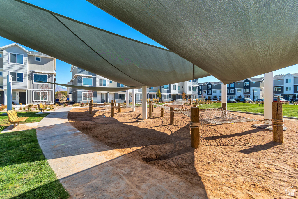 Surrounding community with a residential view
