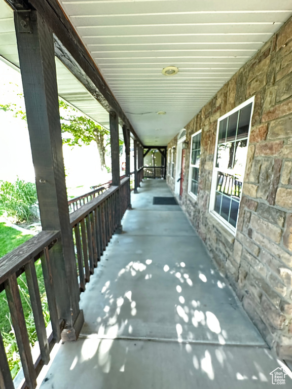 View of patio