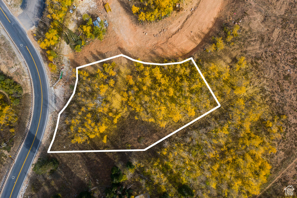 View of property location featuring property boundaries highlighted