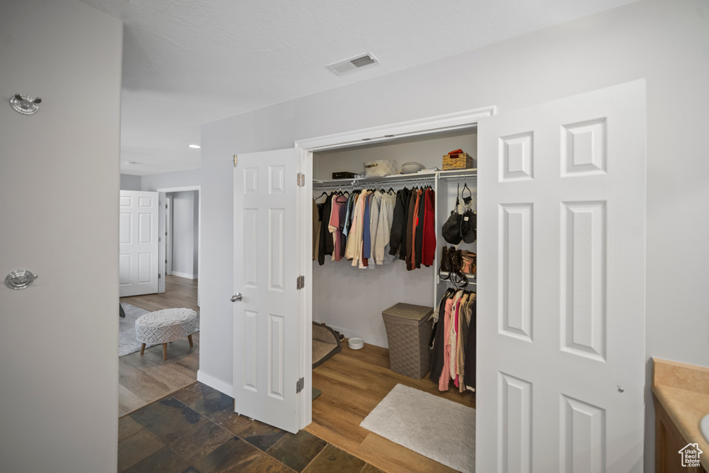 View of closet