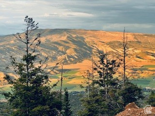 View of mountain backdrop