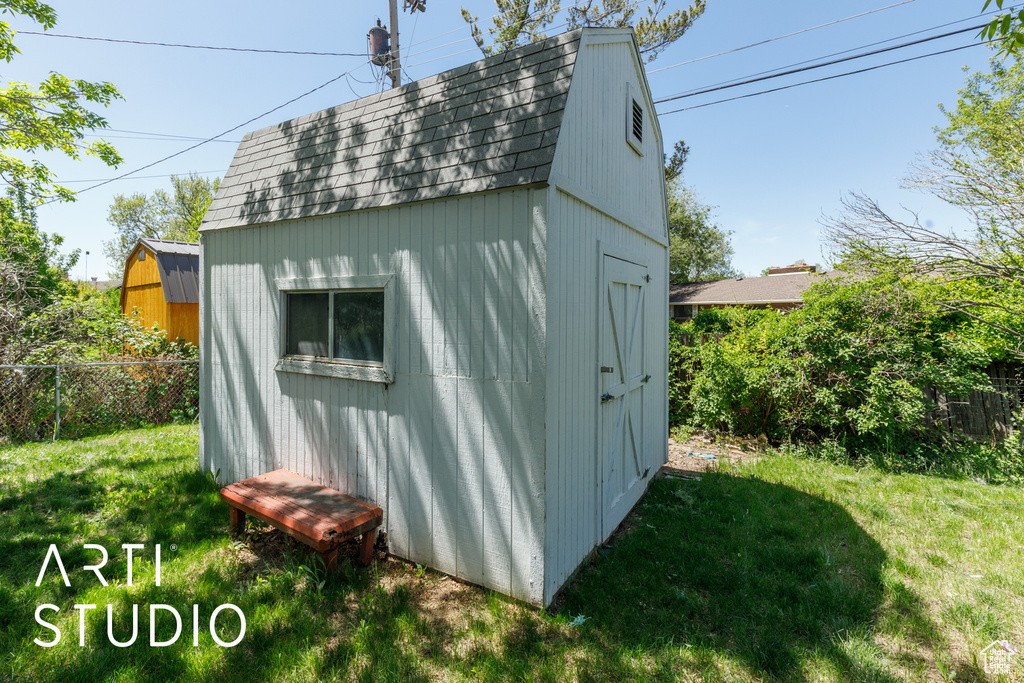 View of shed