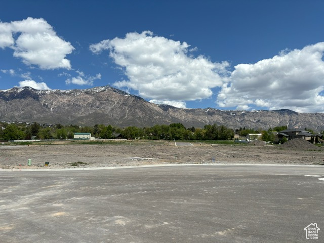 View of mountain background