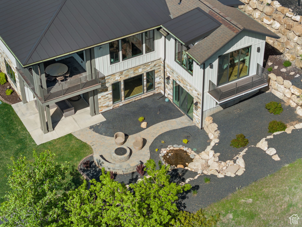 View of subject property