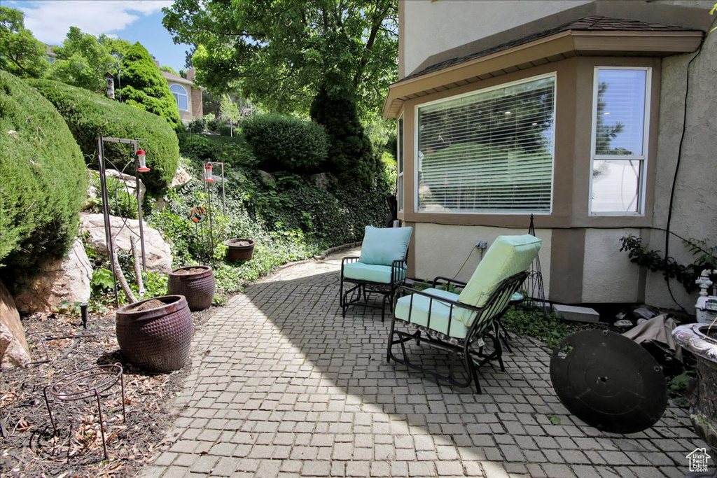 View of patio