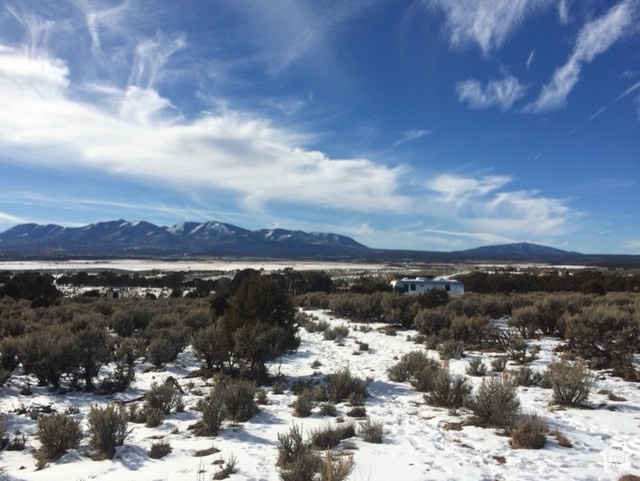 View of mountain background