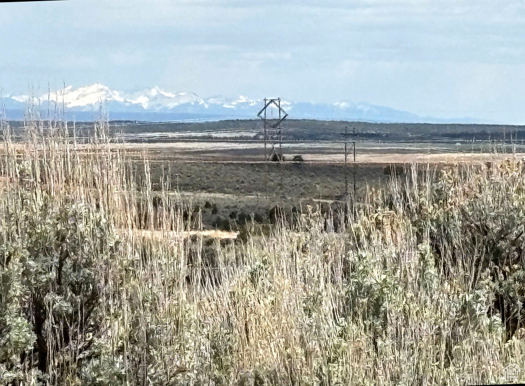View of mountain backdrop