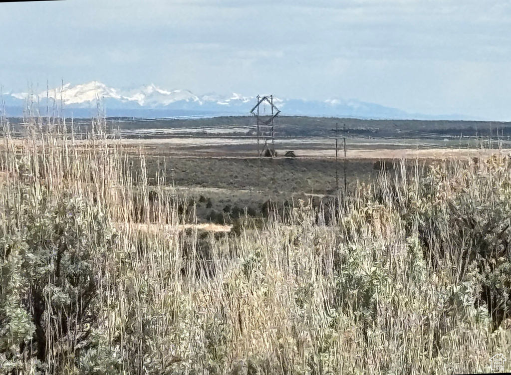 View of mountain background