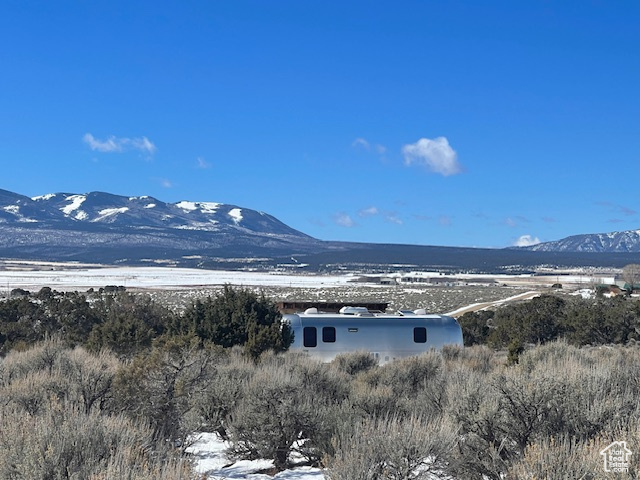 View of mountain backdrop