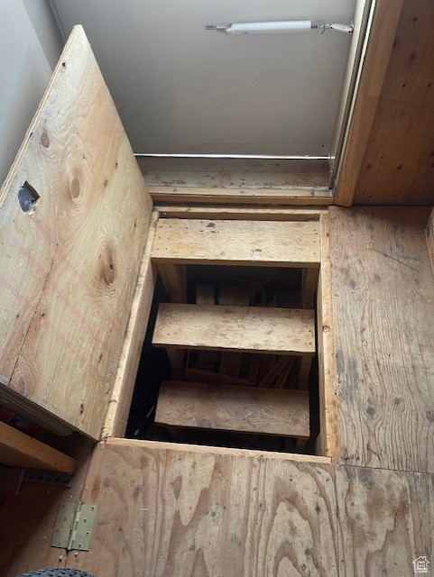 View of stairway
