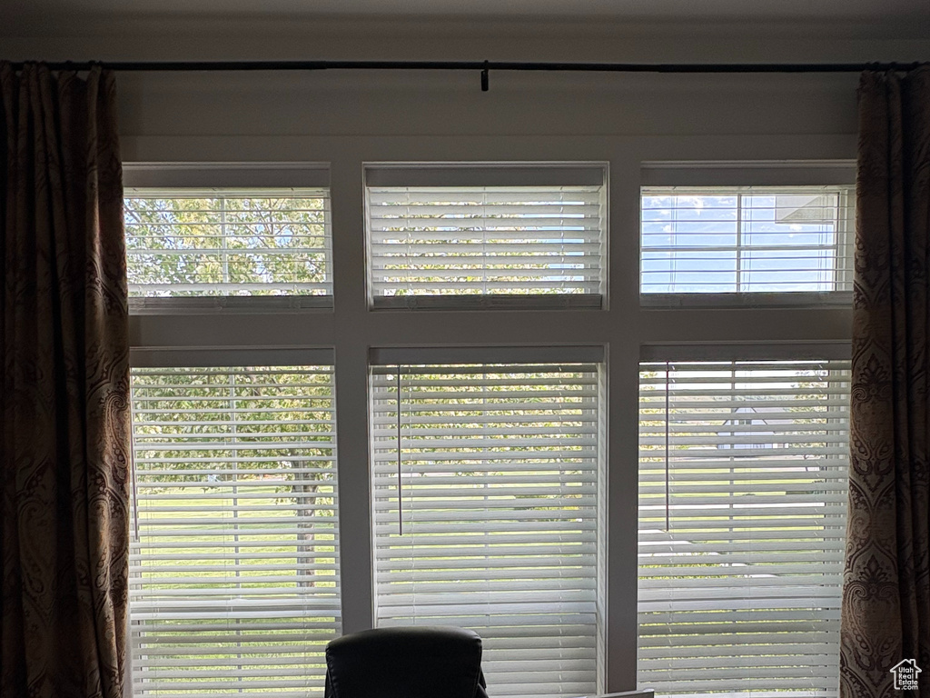 Office with healthy amount of natural light