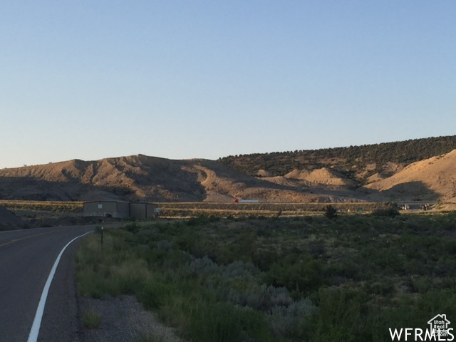 View of mountain backdrop