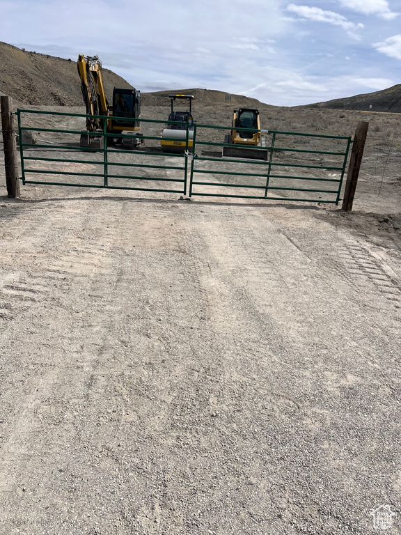 Gate with fence