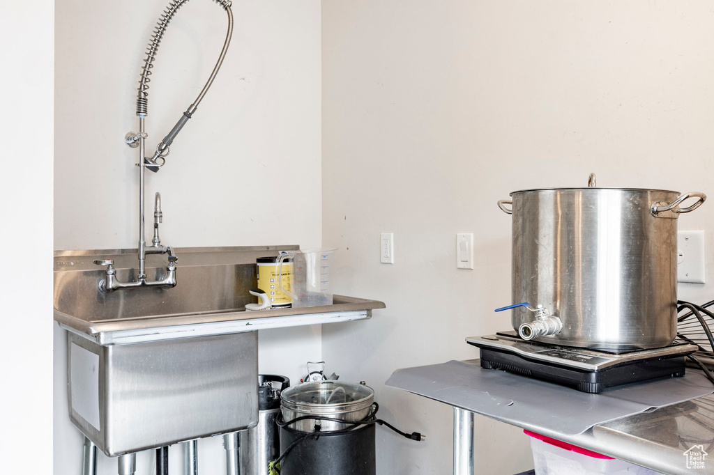 View of utility room