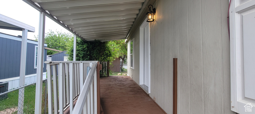 View of property exterior