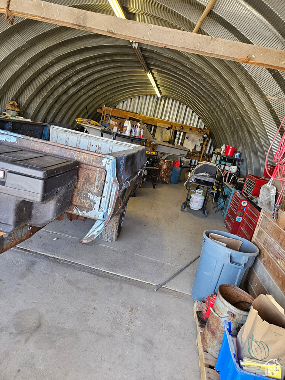 View of storage room