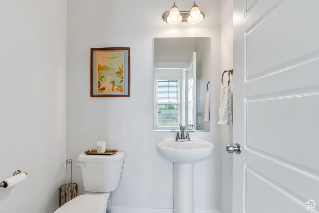 Bathroom featuring toilet