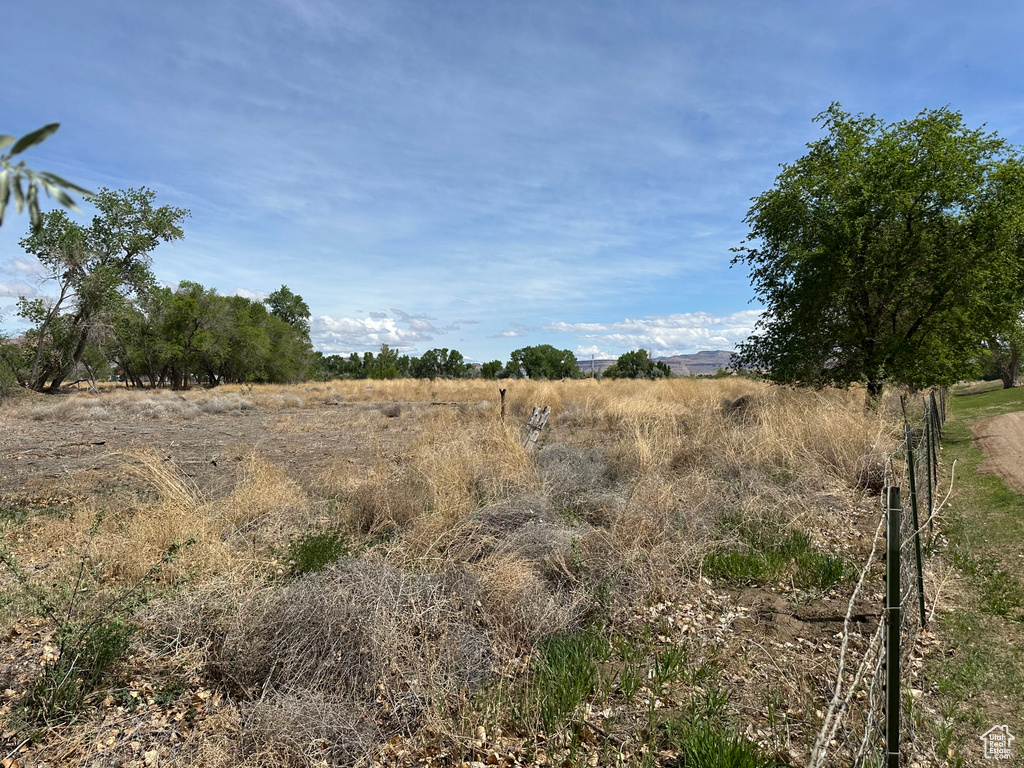 View of undeveloped land featuring rural landscape