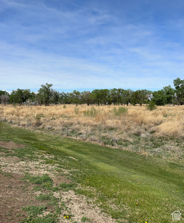 View of undeveloped land featuring rural landscape