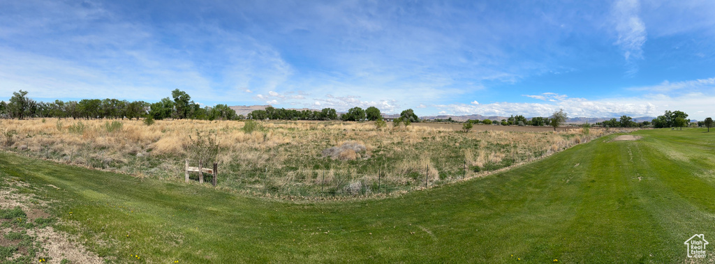 View of undeveloped land with rural landscape