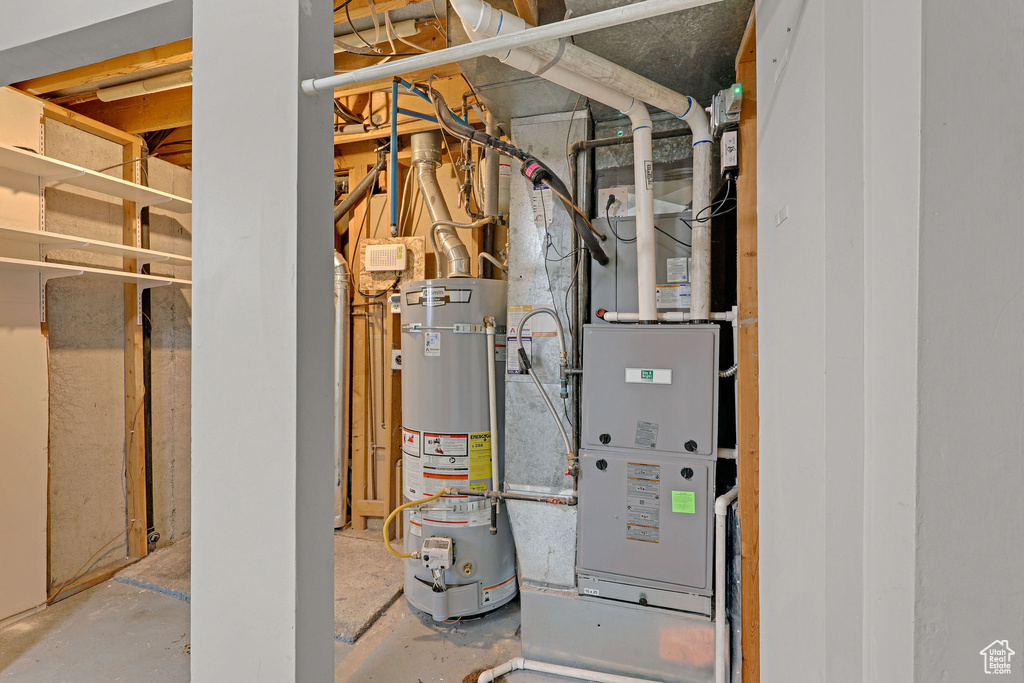 Utilities with water heater