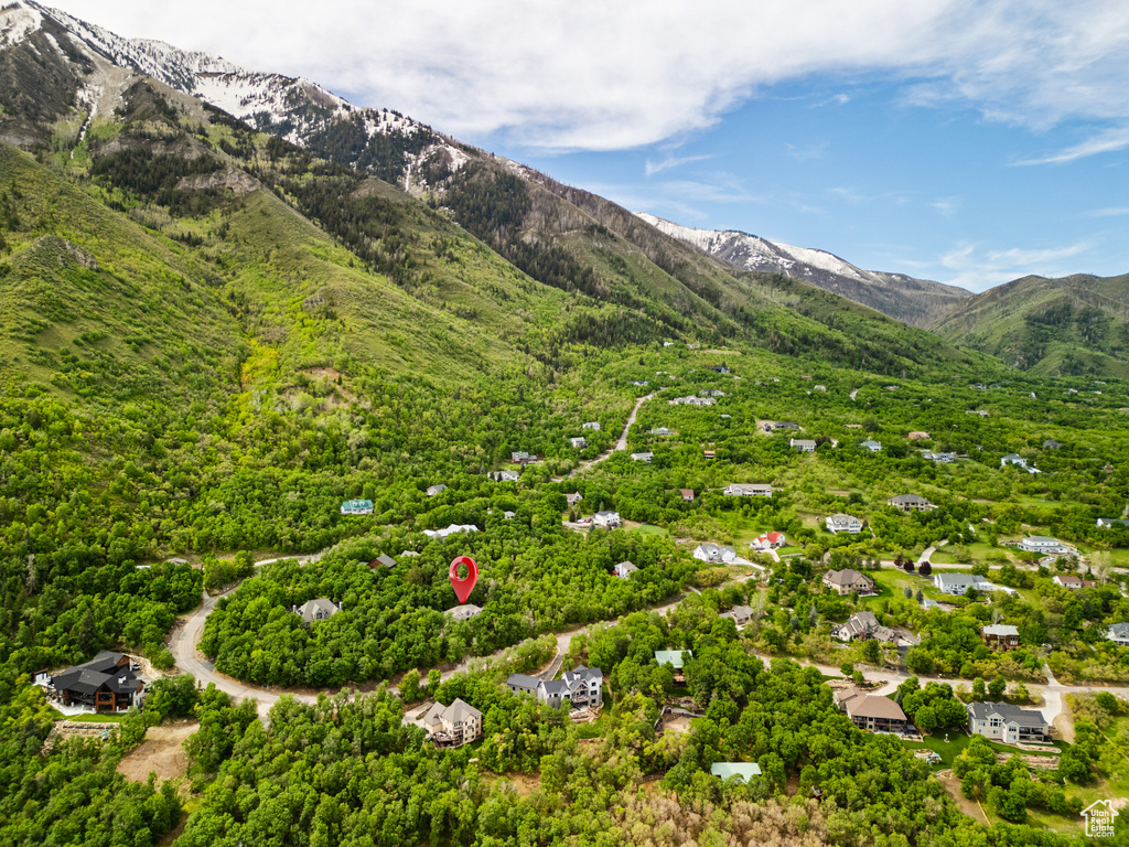View of mountain backdrop