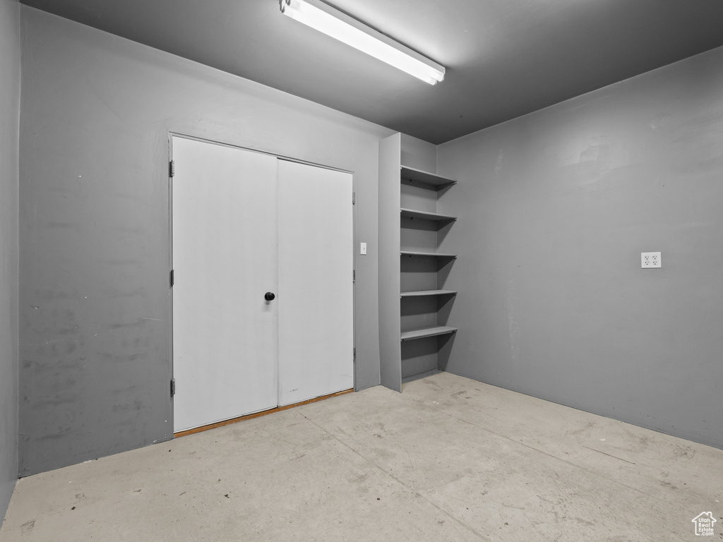 View of storage area