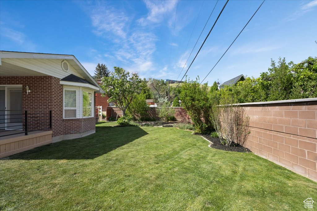View of yard