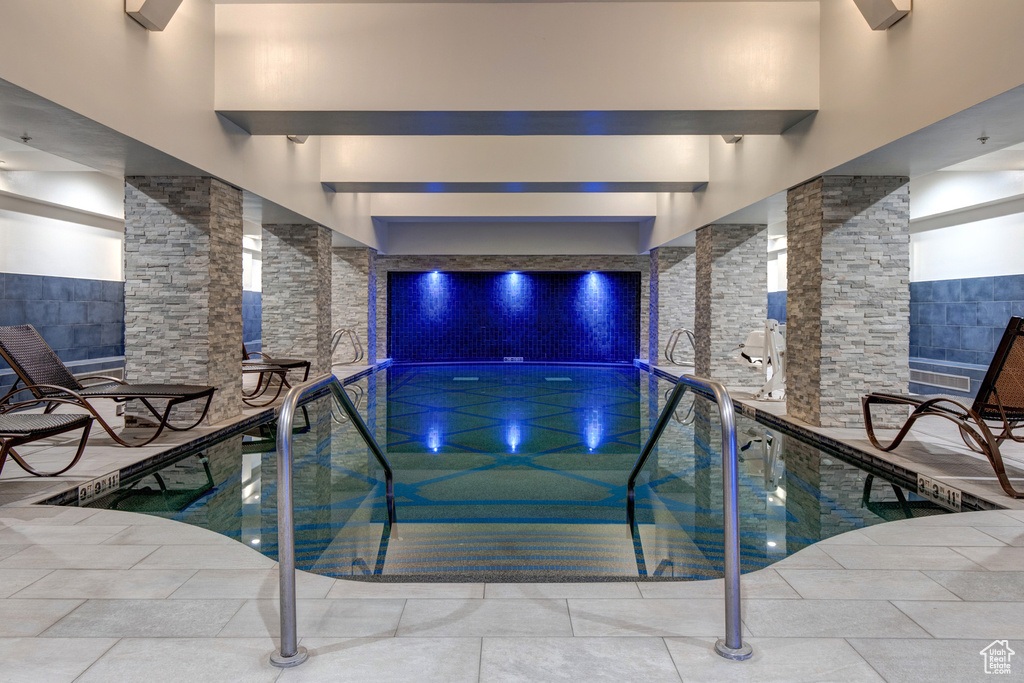 View of indoor pool