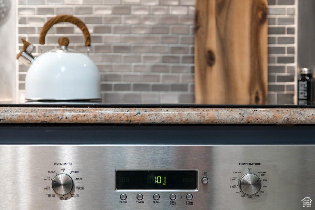 Kitchen view of washer / dryer